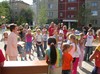 Служба милосердия "Кия". День города празднуем во дворе