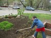 Служба милосердия "Кия" - садим деревья
